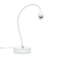 Mento - fleksibel LED-bordlampe i hvitt