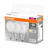 LED-pære E14 4 W,470 lumen, 3-pakk