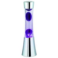 Beroligende lavalampe Jarva med fiolette bobler