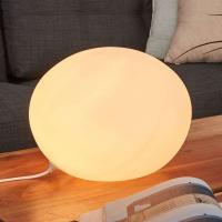 Dekorativ bordlampe Glass Oval Ø 30 cm