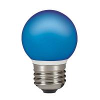 E27 0,5 W LED dråpe IP44 for blått lyskjede