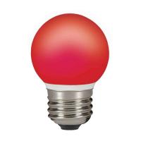 E27 0,5 W LED dråpe IP44 for lyskjeder rød
