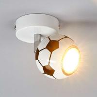 Veggspott med LED Play i fotball-design