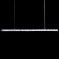 LED-pendellampe i krystall Dionia, Swarovski 155cm