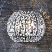 Vegglampe DIAMOND med krystaller