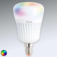 E14 iDual LED-pære 7 W RGB uten fjernkontroll