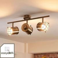 Easydim-taklampe Ebbi med LED, tre lys