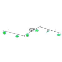 Funksjonell LED-taklampe Gemma - 6 lys