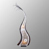 Elegant utformet stålampe Luana, 70 cm