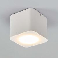 Helestra Oso – LED-takspot, firkantet, hvit matt