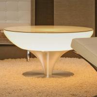 Styrbart bord Lounge LED Pro Accu 45 cm