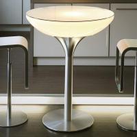 Styrbart bord Lounge LED Pro Accu 105 cm