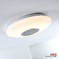 AEG LED-taklampe Bailando - lys og lyd