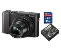 Panasonic Lumix DMC-TZ100 + Battery + 16GB SD-Card Svart (5011053220)