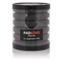 PadKing Proline Soft Foam Applicators 6 stk. (Sort)
