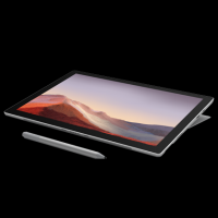 Surface Pro 7 - Svart, Intel Core i7, 16 GB, 256 GB