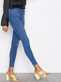 Slim - Dark Blue Denim Gina Tricot Molly High Waist Jeans