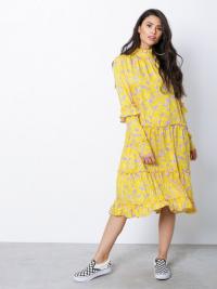 Langermede kjoler - Yellow NORR Anastacia dress
