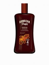 Sololje - Transparent Hawaiian Tropic Tropical Tanning Oil Rich 200 ml