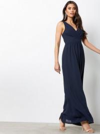 Maxikjole - Navy Sisters Point Gally Dress