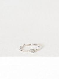 Ringer - Crystal Lily and Rose Ada Ring