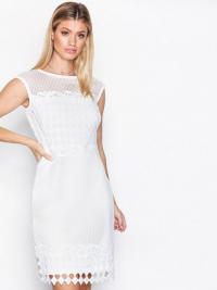 Figurnære kjole - White Lauren Ralph Lauren Äloyanna Dress
