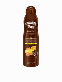 Solfaktor - Hvit Hawaiian Tropic Protective Dry Oil Spray SPF 30 Coco & Mango 180 ml