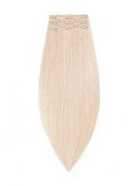 Hair Extensions - Light Blond Rapunzel Of Sweden 50 cm Clip-on set Original 3 pieces