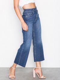 Bootcut & Flare - Mid Blue Gina Tricot Lo wide cropped jeans