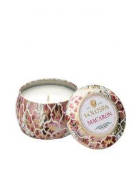 Duftlys - Hvit Voluspa Macaron Decorative Tin Candle