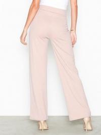 Bukser - Beige NLY Trend Crepe Straight Pants