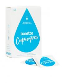 Intimpleie - Transparent Lunette Cup Wipes 10 pcs
