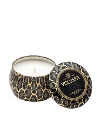 Duftlys - Hvit Voluspa Ambre Lumiere Decorative Tin Candle