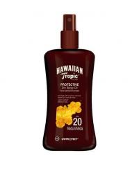 Sololje - Transparent Hawaiian Tropic Protective Dry Spray Oil SPF 20 200 ml