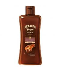 Sololje - Transparent Hawaiian Tropic Tropical Tanning Oil Dark 200 ml