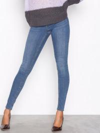 Skinny - Dark Blue Denim Gina Tricot Alex Low Waist jeans