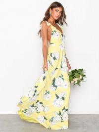 Maxikjole - Blomstrete NLY Eve Flounce Me Gown