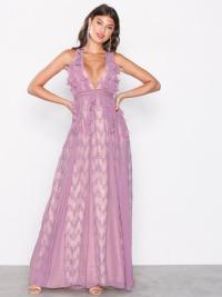 Maxikjole - Lavendel True Decadence Lace Dress