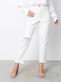 Straight - White Denim NORR Lucia relaxed fit jeans