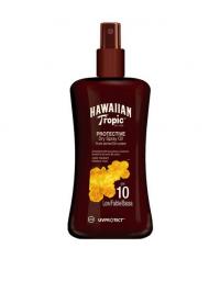 Solfaktor - Transparent Hawaiian Tropic Protective Dry Spray Oil SPF 10 200 ml