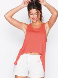 Topp Loose Fit - Rosa Adidas Sport Performance Knot Tank Trasca