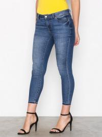 Jeans - Blå Jacqueline de Yong Jdyskinny Reg Jamie Ank M Jeans Dnm