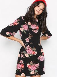 Langermede kjoler - Black Ax Paris Floral SS Dress