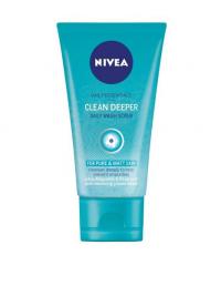 Nivea Clean Deeper Daily Wash Scrub 150 ml