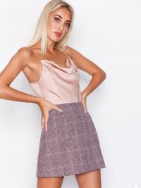 Glamorous A-line Check Skirt