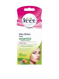 Veet Essential Strips Face 20st