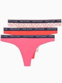 Tommy Hilfiger Underwear 3-Pack Thong Love Print