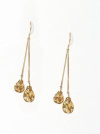Syster P Botanica Fiddle Leaf Earrings