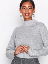 Yasbeatrice Knit Pullover Lys grå