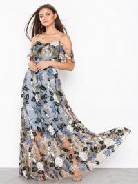 True Decadence Floral Embroidered Maxi Dress